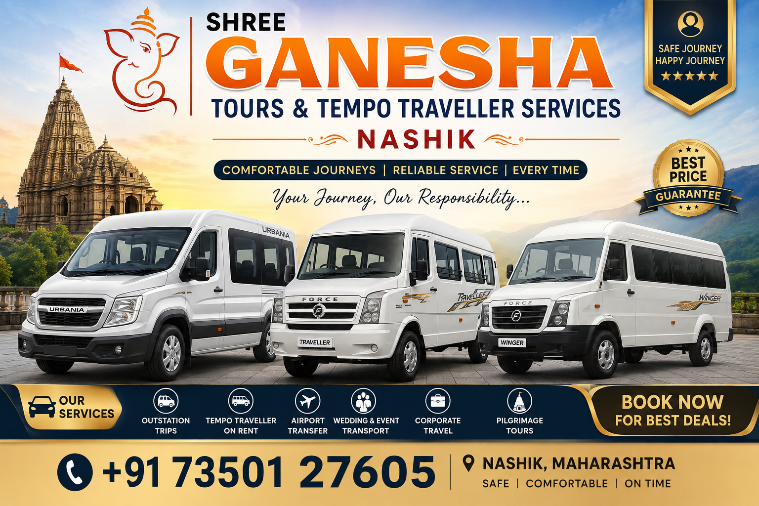 Shree Ganesha Tours Office Shopfront